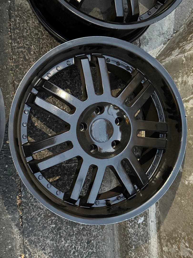 ミルキー鉄男ブラックライノ ホイール 20インチ ジープ ラングラー