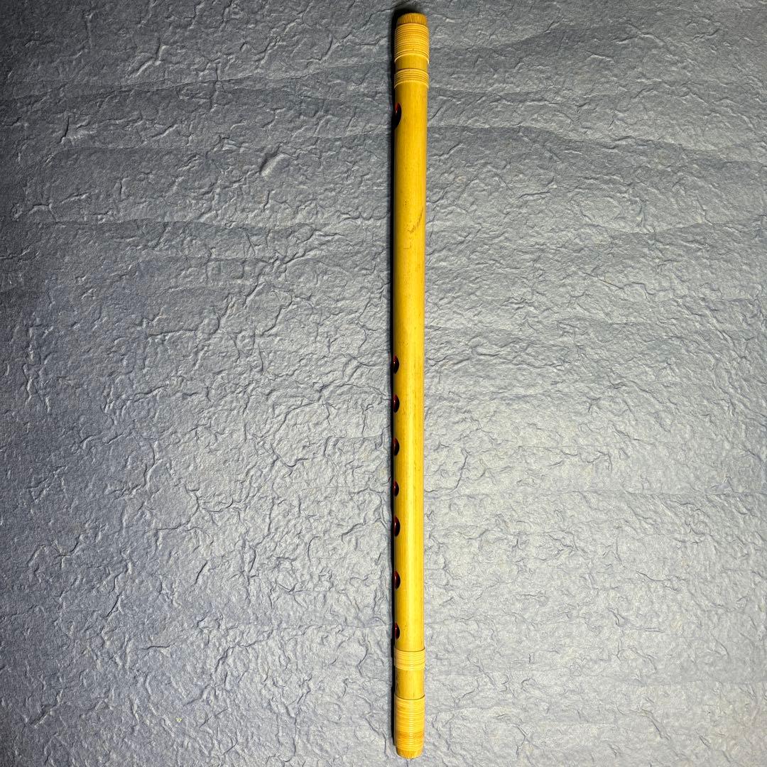 蘭情作カシュー篠笛　唄用八本調子