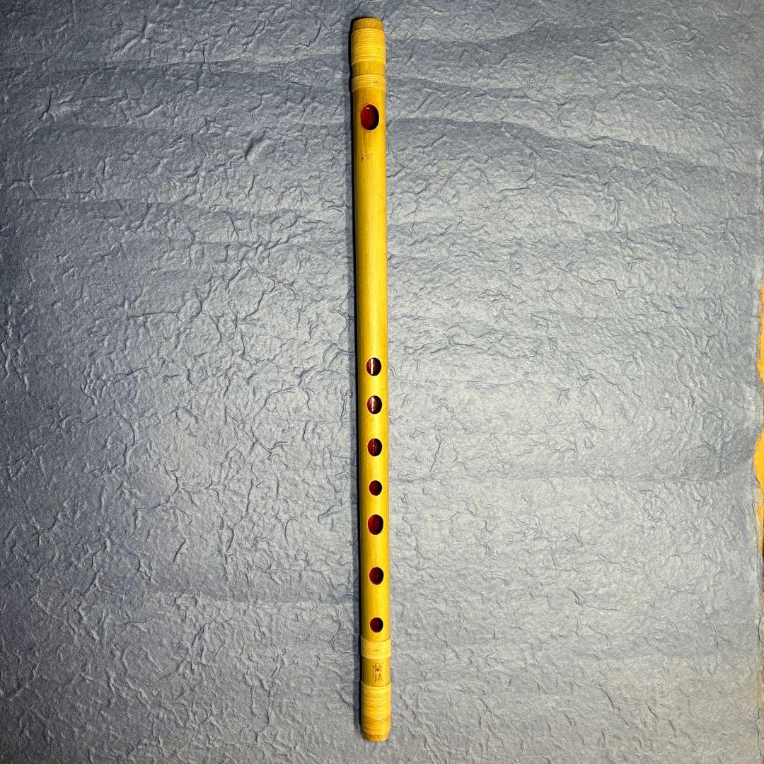 蘭情作カシュー篠笛　唄用八本調子