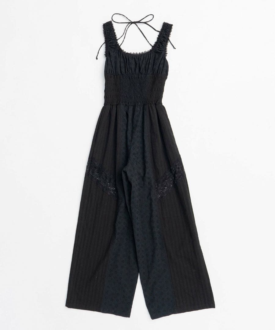 【未使用】PRANK PROJECT 完売品　コットンレースジャンプスーツ　38