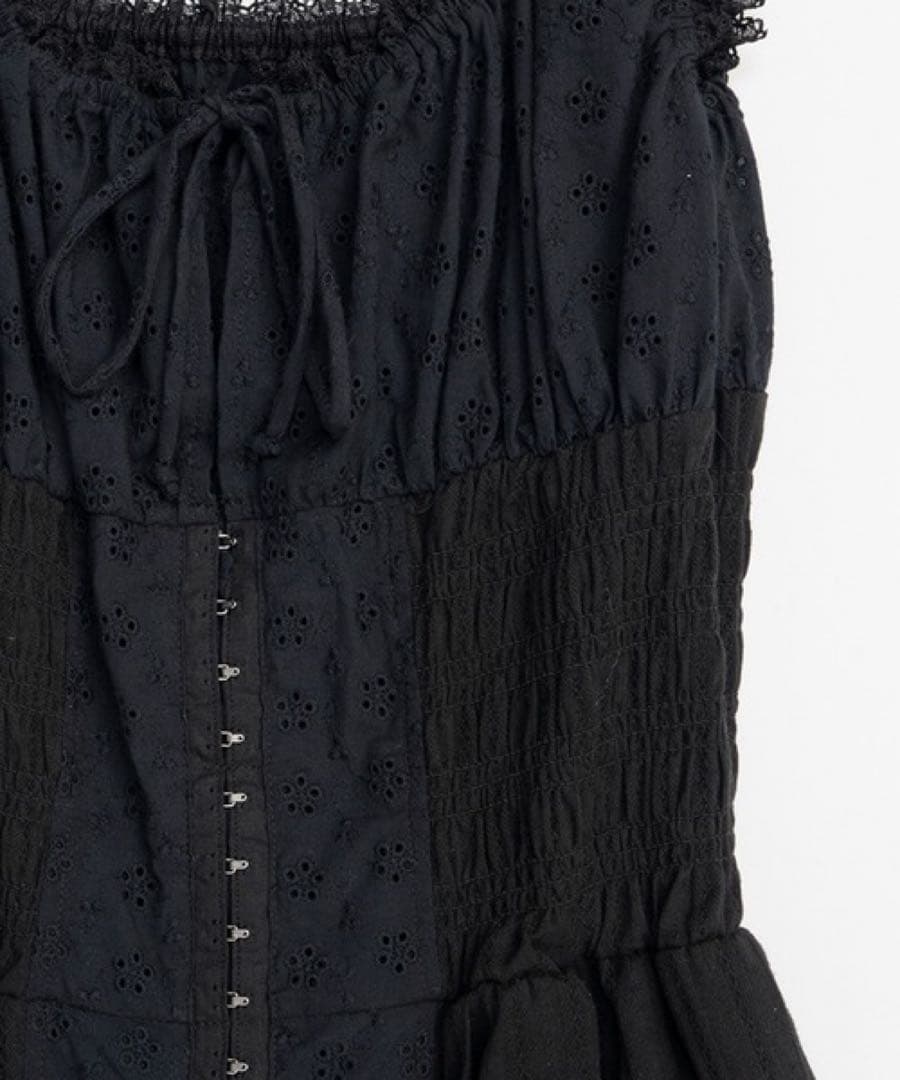 【未使用】PRANK PROJECT 完売品　コットンレースジャンプスーツ　38