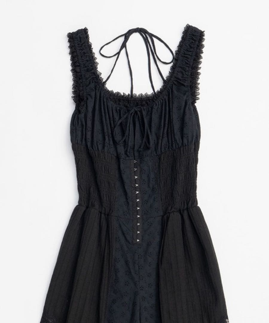 【未使用】PRANK PROJECT 完売品　コットンレースジャンプスーツ　38