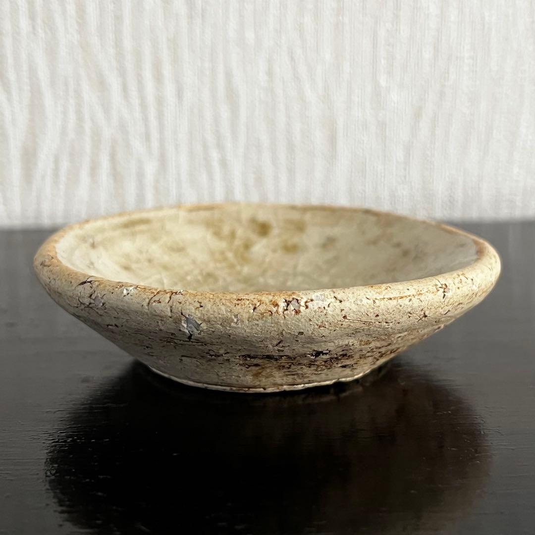 内田京子　加彩豆皿