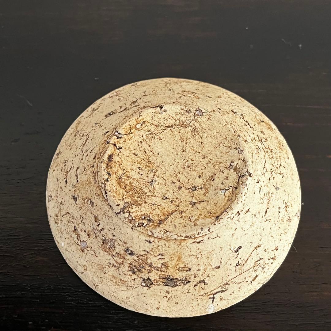 内田京子　加彩豆皿