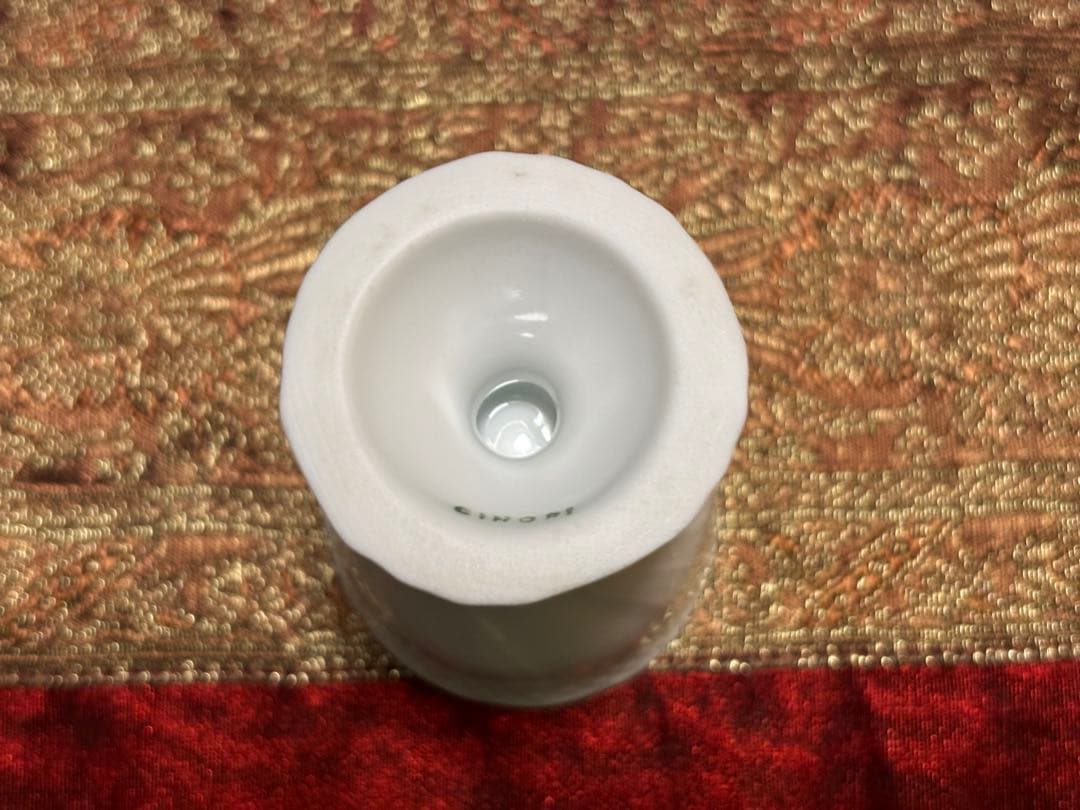 Aoiリチャード・ジノリ　ベッキオホワイトシリーズ　エッグカップ　４客