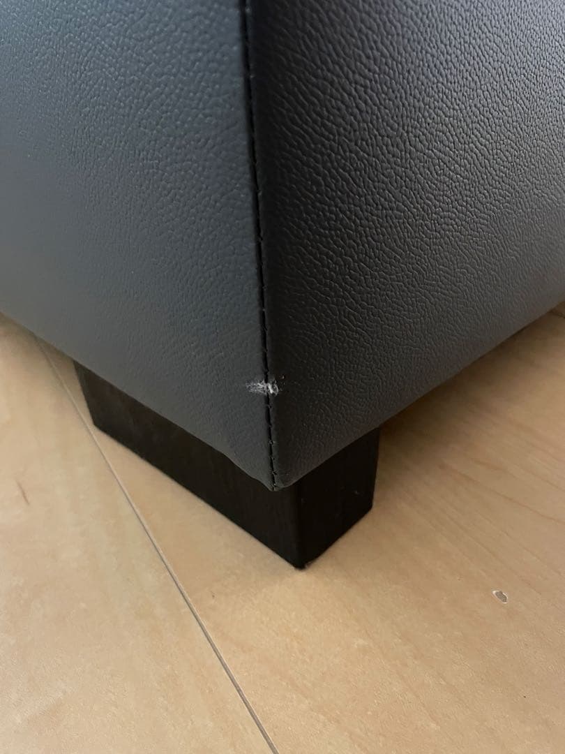 【引取り限定】ニトリ　L字型ソファ 2布張り　カウチソファー