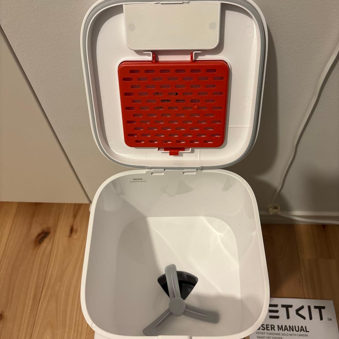 PETKIT カメラ付き 自動給餌器 ホワイト