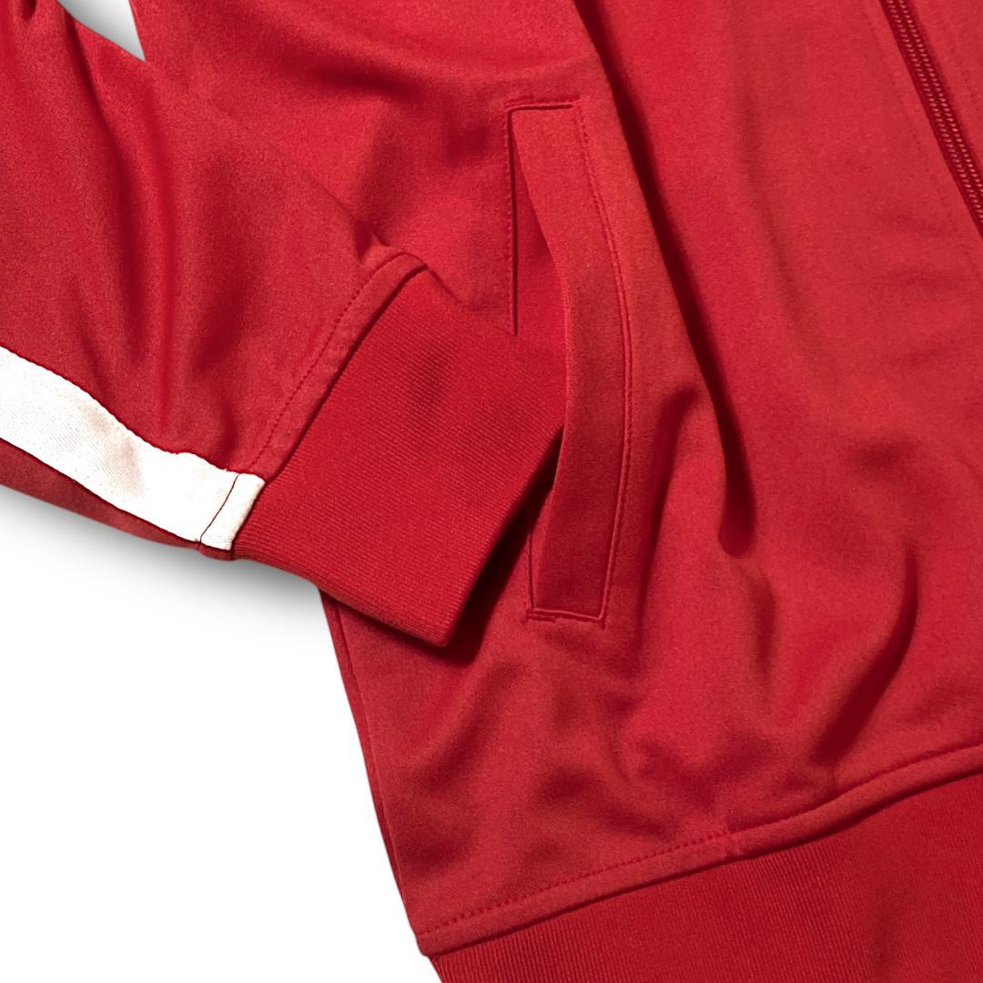 L ノースフェイス サイドライン ジップアップ トラックジャケット ジャージ 赤