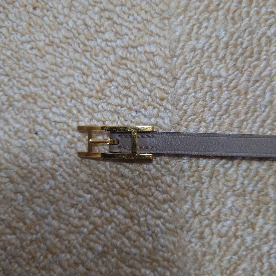 お*が様 HERMES エルメスビーアピ ドゥブルートゥールレザーリバーシブルブ