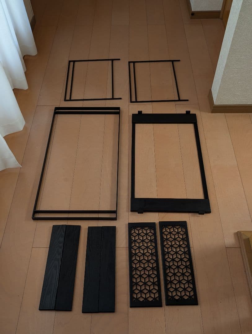 CAMP GEEKS ブリッジテーブル オークブラック IGT対応