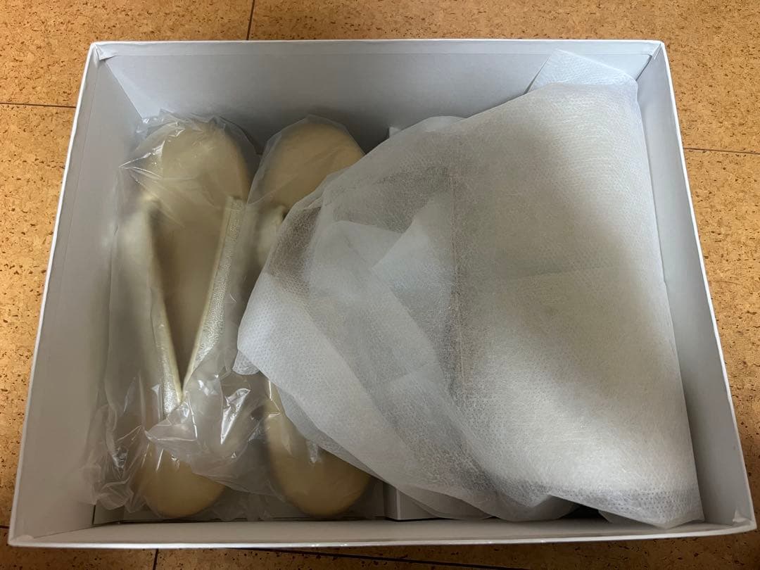 シルバーラウンドバッグと草履セット