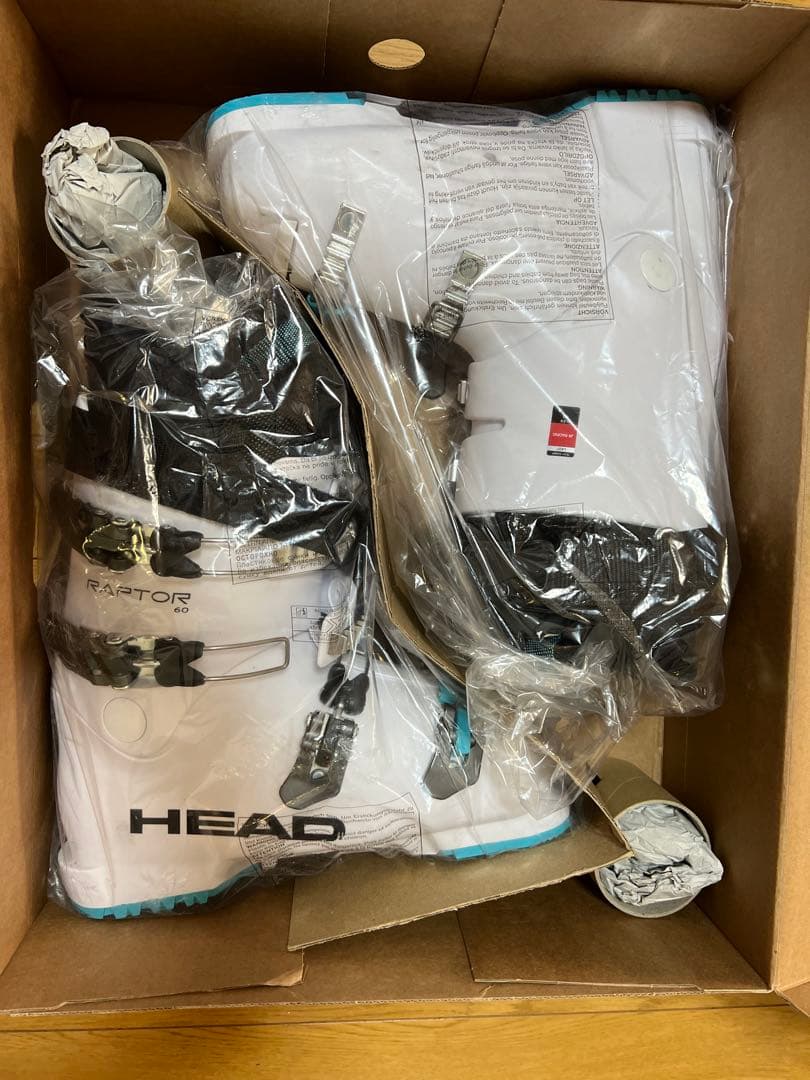 HEAD RAPTOR 60 ジュニア スキーブーツ 25.5cm 中古品