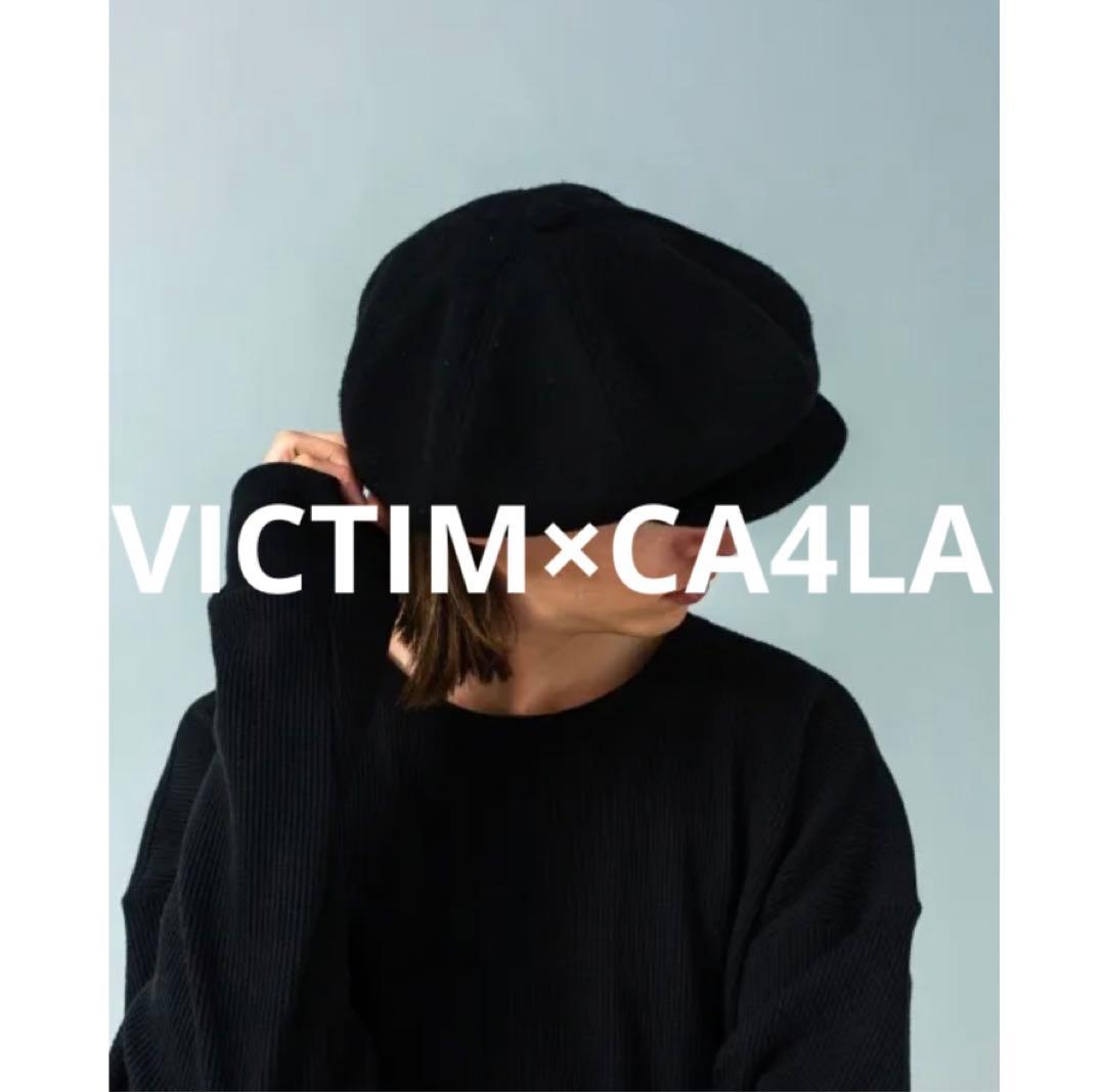 美品　VICTIM×CA4LA 3WAY BIG CASQUETTE