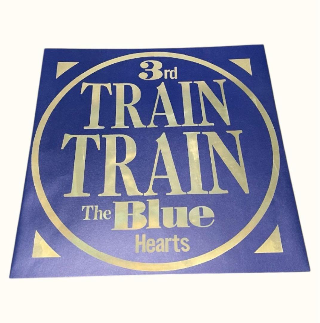 LPレコード THE BLUE HEARTS TRAIN-TRAIN