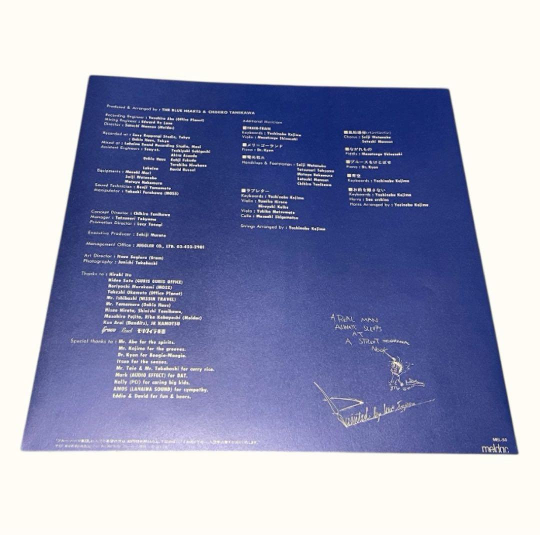 LPレコード THE BLUE HEARTS TRAIN-TRAIN