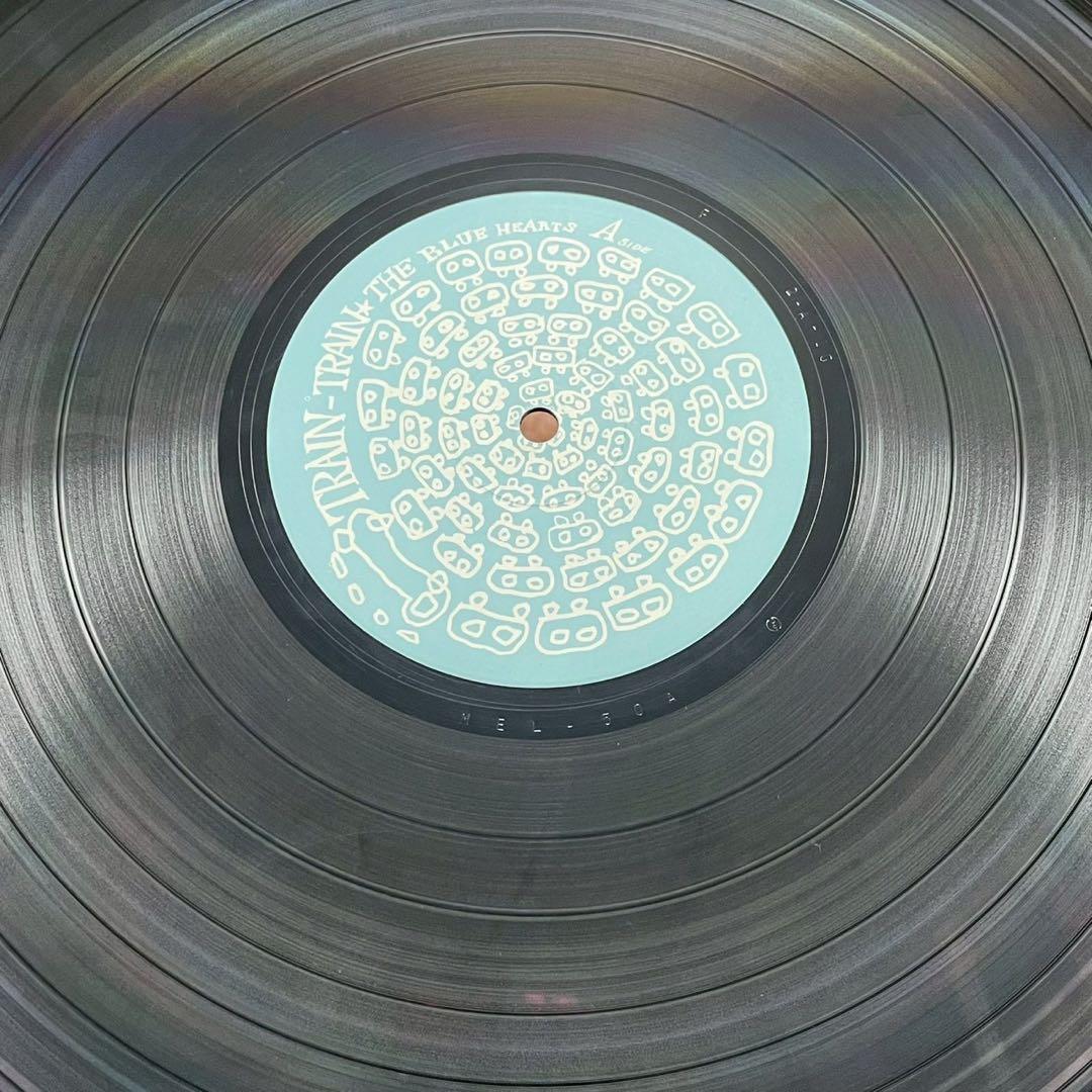 LPレコード THE BLUE HEARTS TRAIN-TRAIN