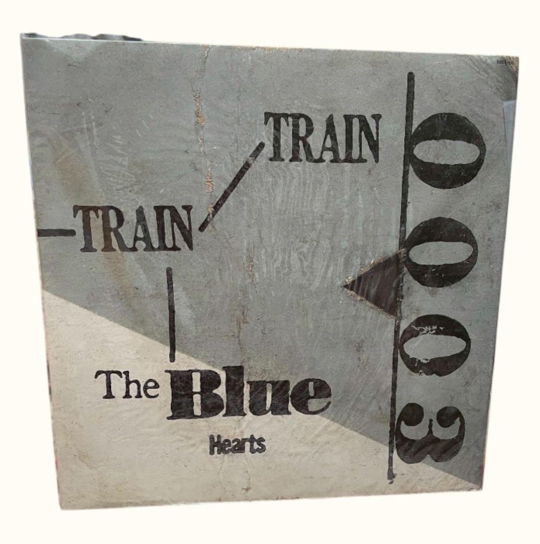 LPレコード THE BLUE HEARTS TRAIN-TRAIN
