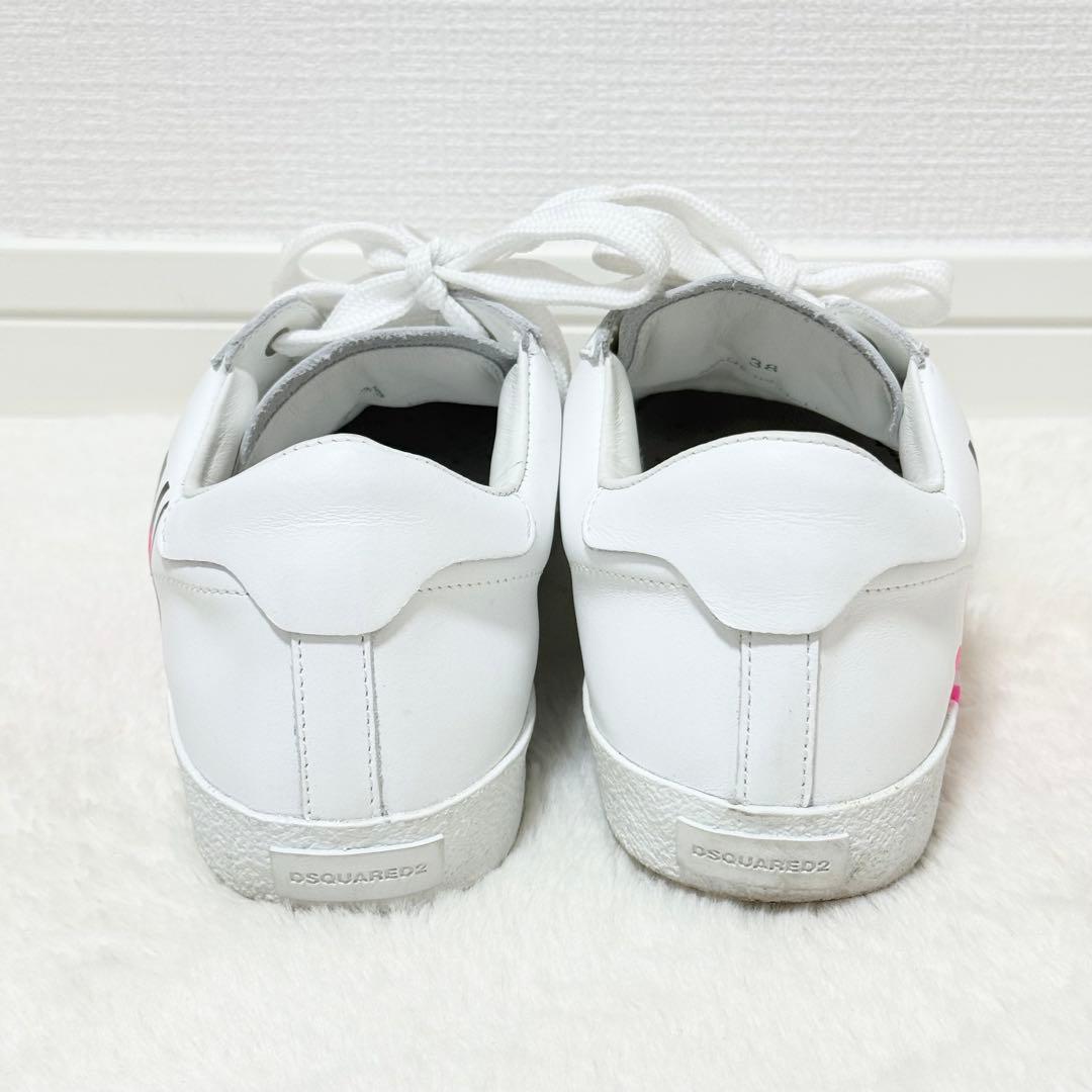 ディースクエアード スニーカー ICON FOREVER レディース 38 白