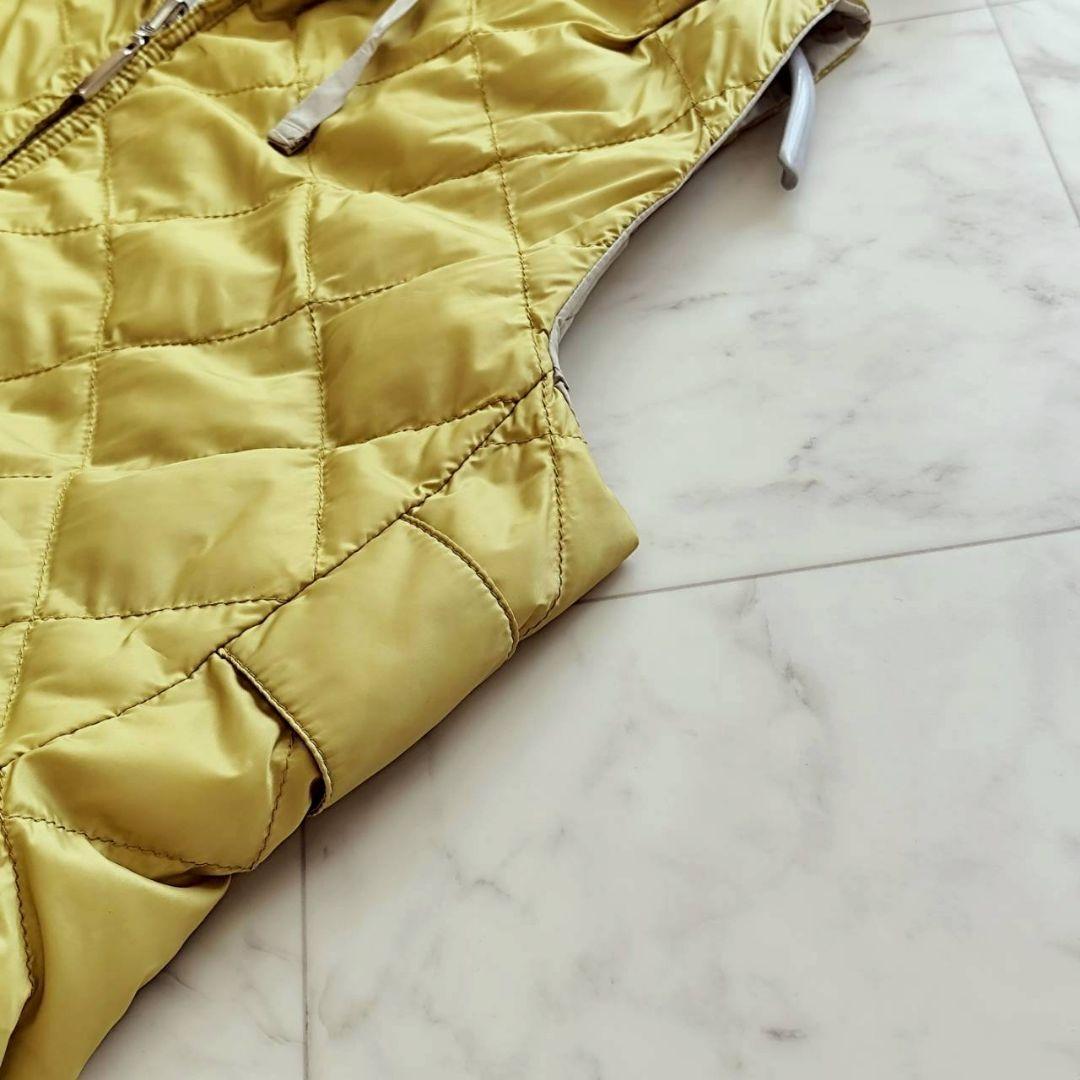 S Max Mara ダブルフェイス リバーシブル ダウン ベスト ジレ 44