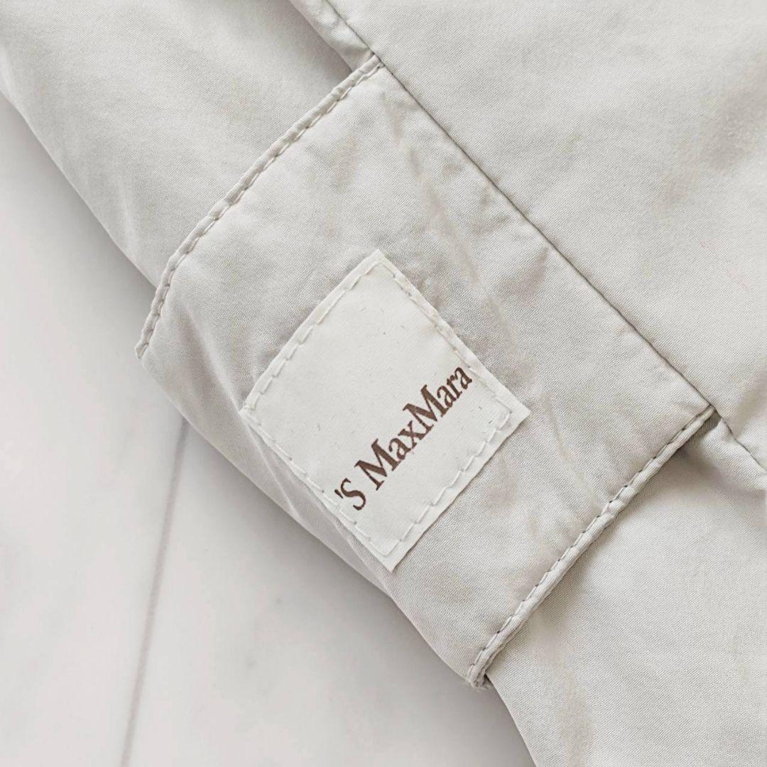 S Max Mara ダブルフェイス リバーシブル ダウン ベスト ジレ 44