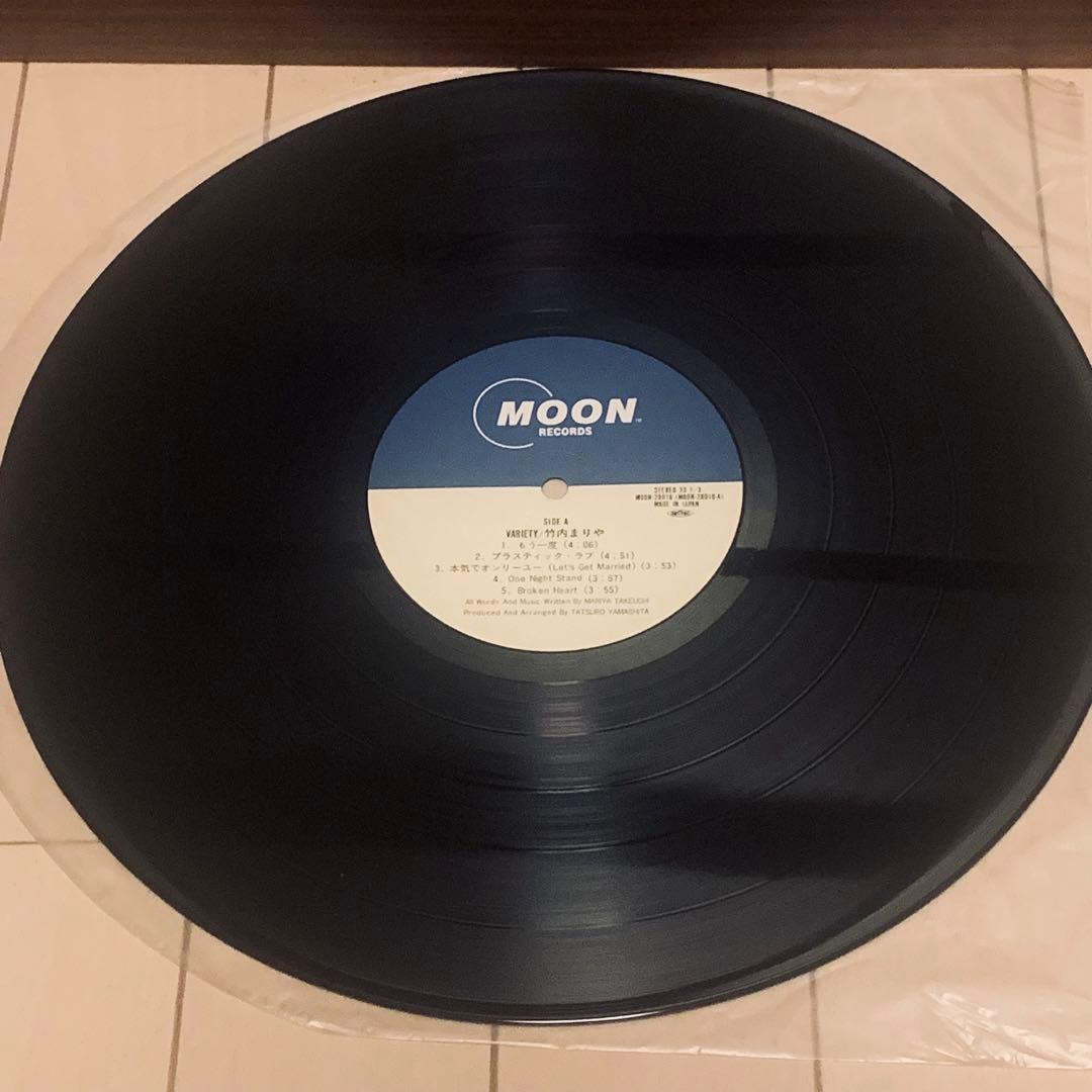 竹内まりや帯付きオリジナルレコード『ヴァラエティ』