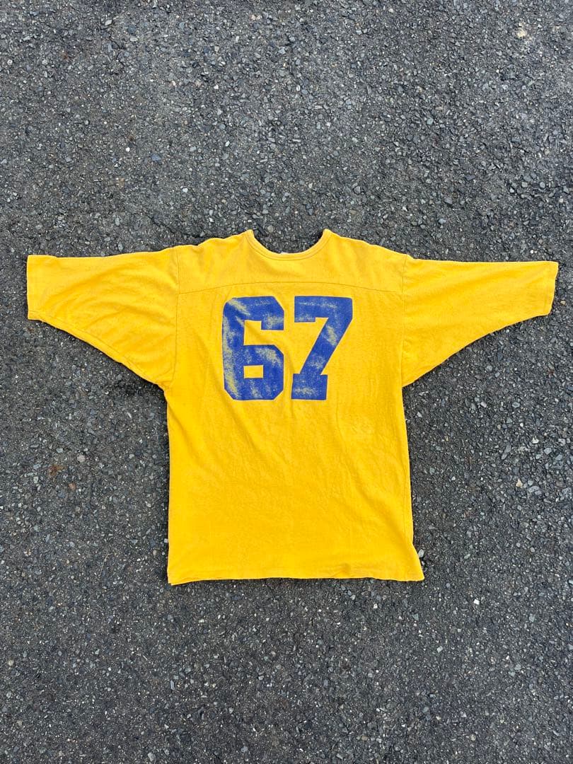 80s usna フットボールシャツ