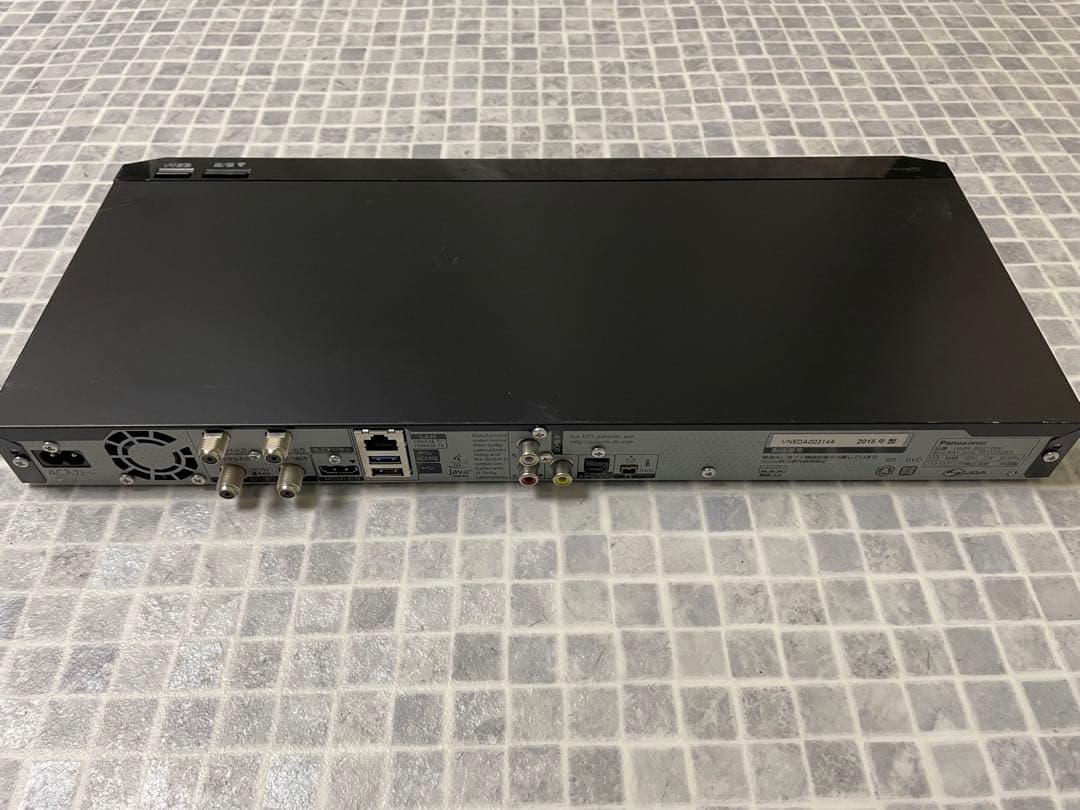 Panasonic DMR-BRZ1000 ブルーレイレコーダー 動作品