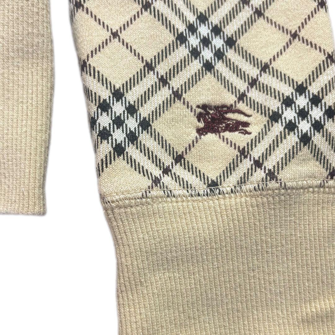 Burberry BlueLabe ノバチェック　トラックジャケット　ホース刺繍