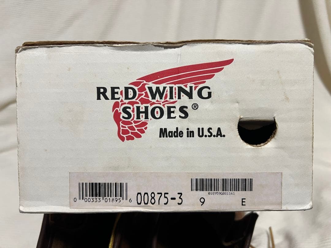 レッドウイング　875 9E 箱付き
