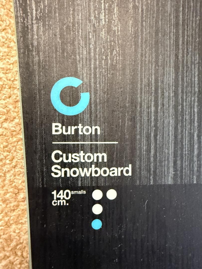 Burton Custom Smalls 140 スノーボード
