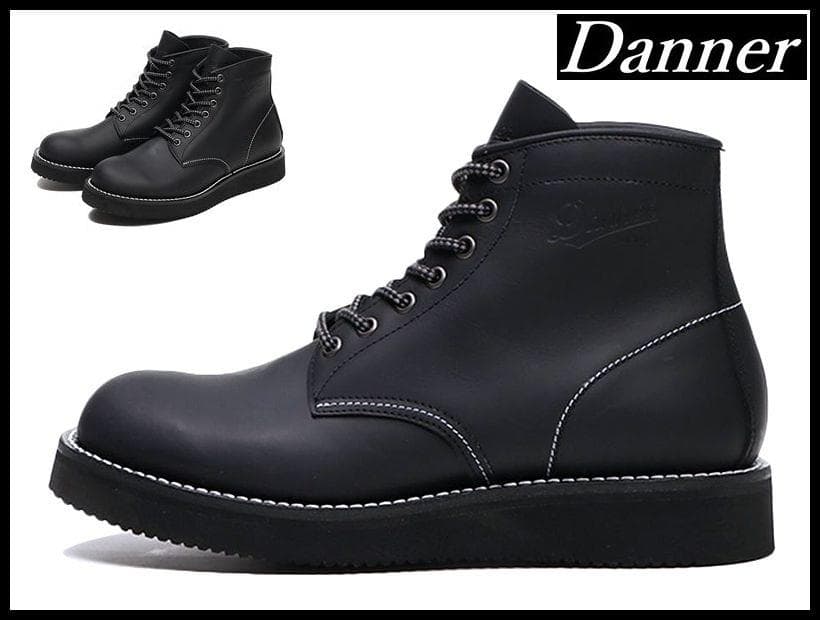 専用 日本製 ダナー ミルバスター 撥水レザー ワーク ブーツ 黒 26.5 ①