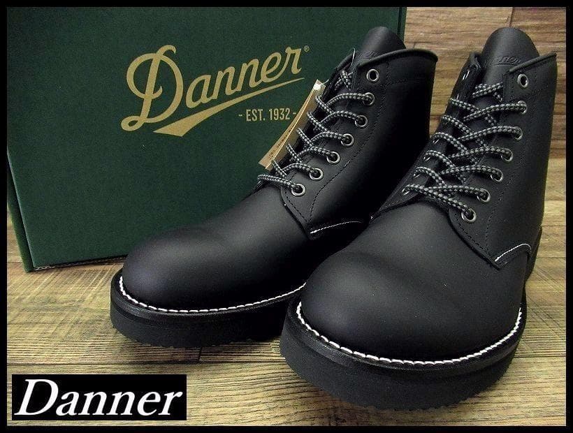 専用 日本製 ダナー ミルバスター 撥水レザー ワーク ブーツ 黒 26.5 ①