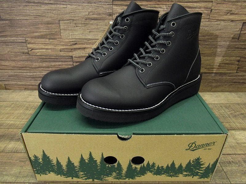 専用 日本製 ダナー ミルバスター 撥水レザー ワーク ブーツ 黒 26.5 ①