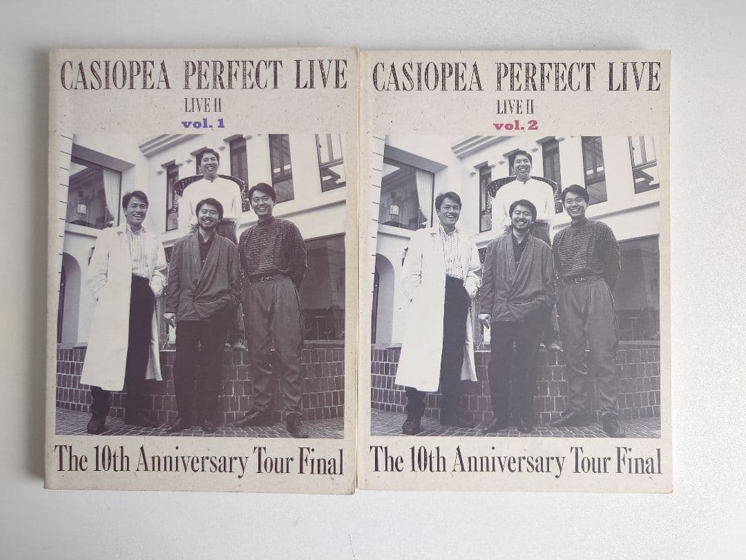 CASIOPEA PERFECT LIVE バンドスコア ２冊セット