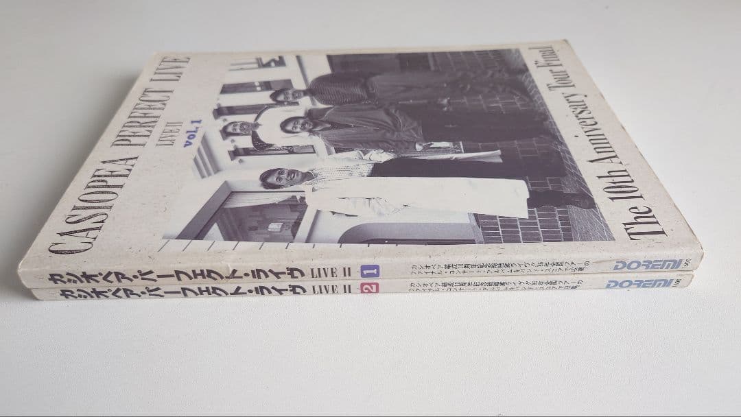 CASIOPEA PERFECT LIVE バンドスコア ２冊セット