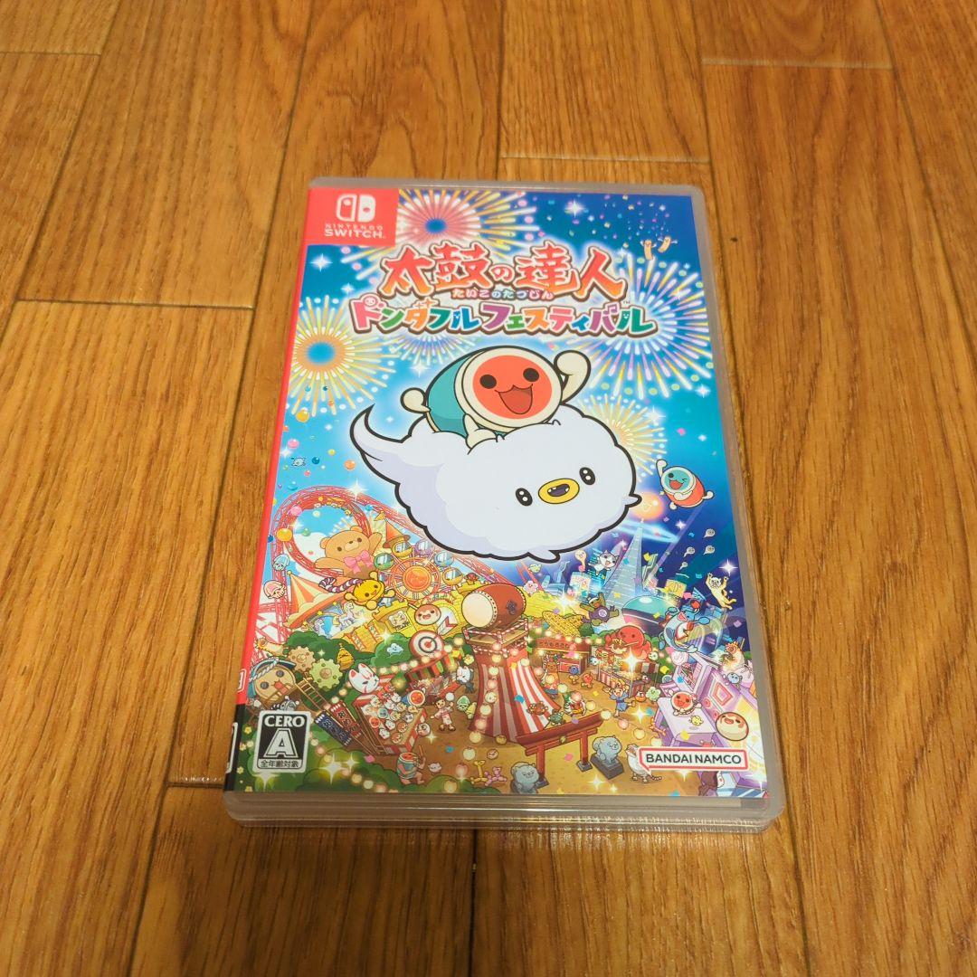 Switch スイッチ太鼓の達人　ドンダフルフェスティバル＆専用コントローラー