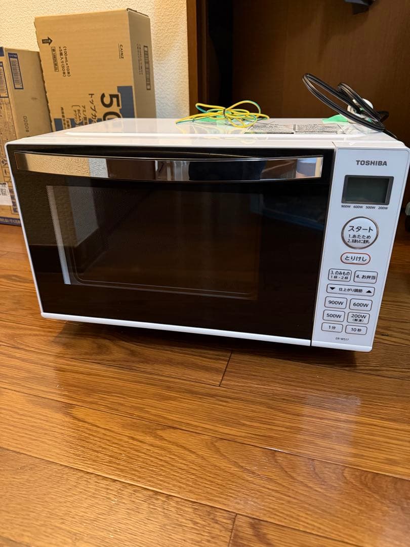 東芝 TOSHIBA 単機能電子レンジ ER-W517(W) 2022年製