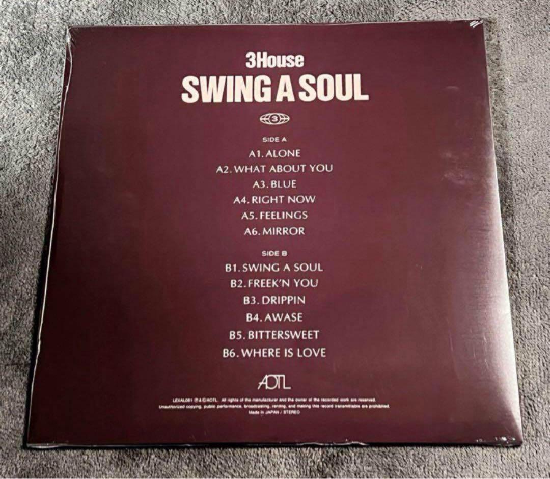 【新品】3House SWING A SOUL レコード