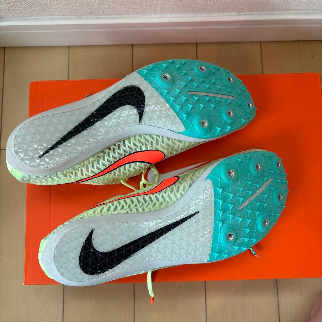 Nike ズームマンバ　26.5 スパイクシューズ イエロー/オレンジ