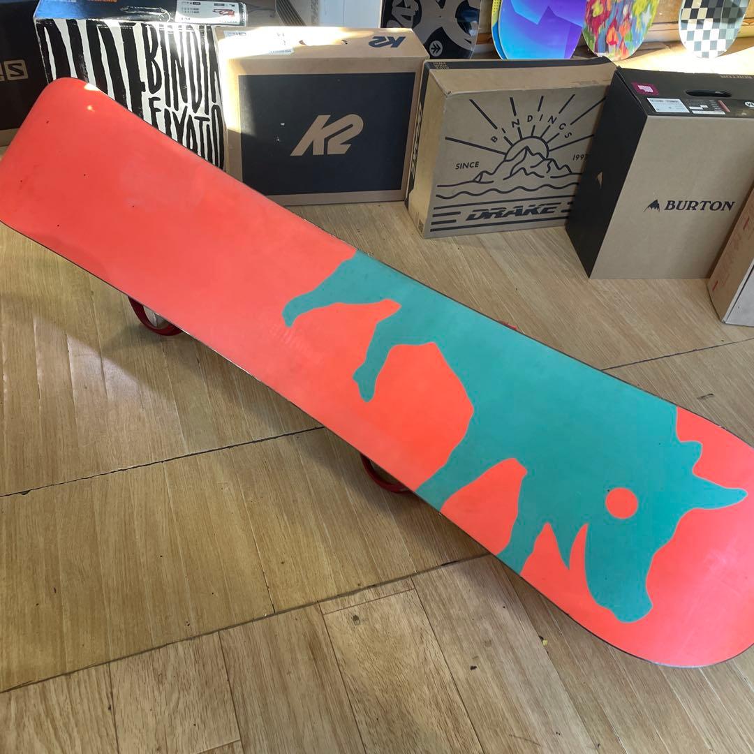 BURTON　バートン　UNINC×CARTEL　バイン付き　スノーボードセット