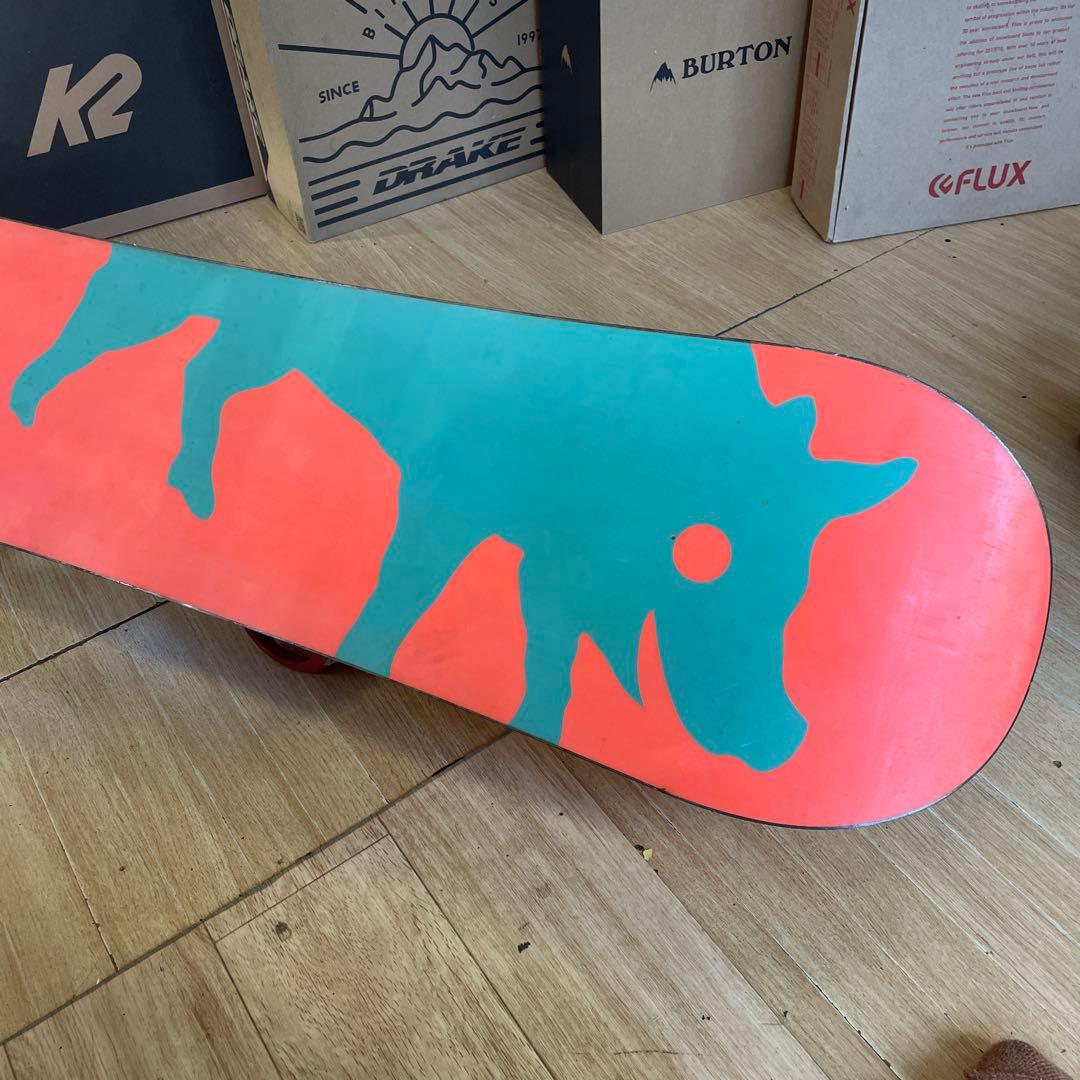 BURTON　バートン　UNINC×CARTEL　バイン付き　スノーボードセット