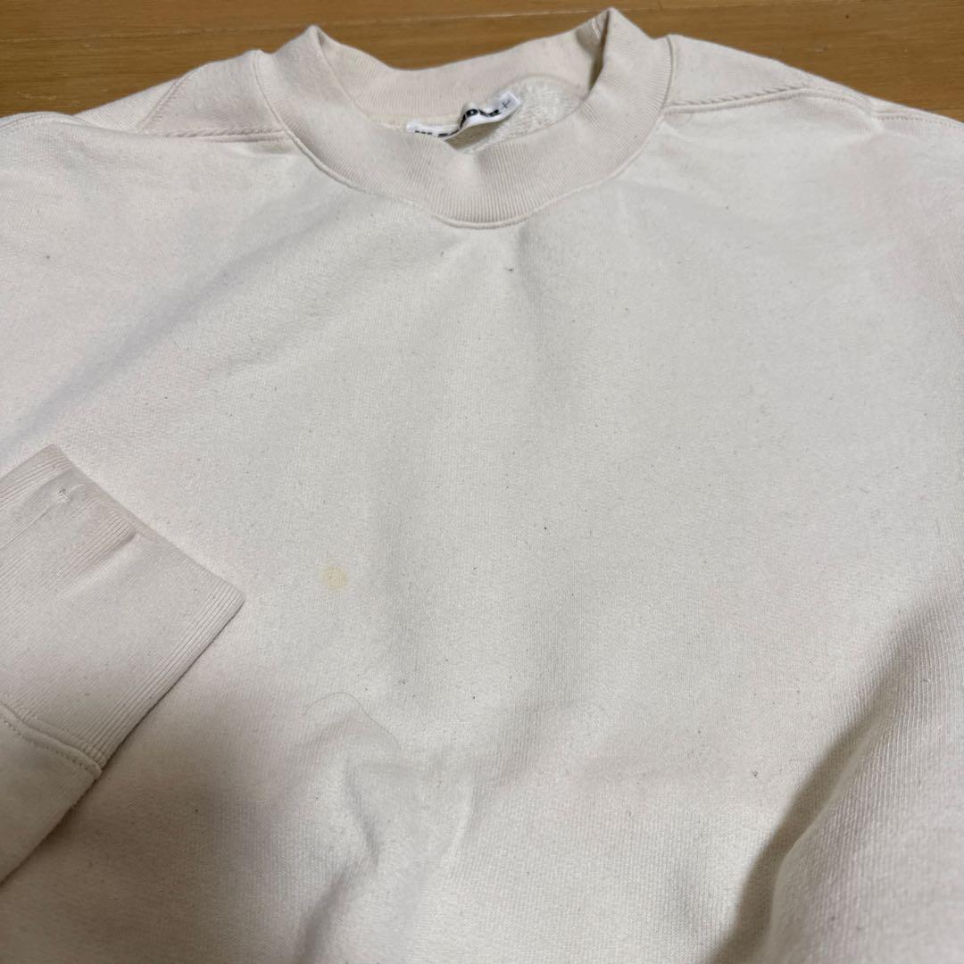 JIL SANDER+ クリーム トレーナー　ジルサンダー
