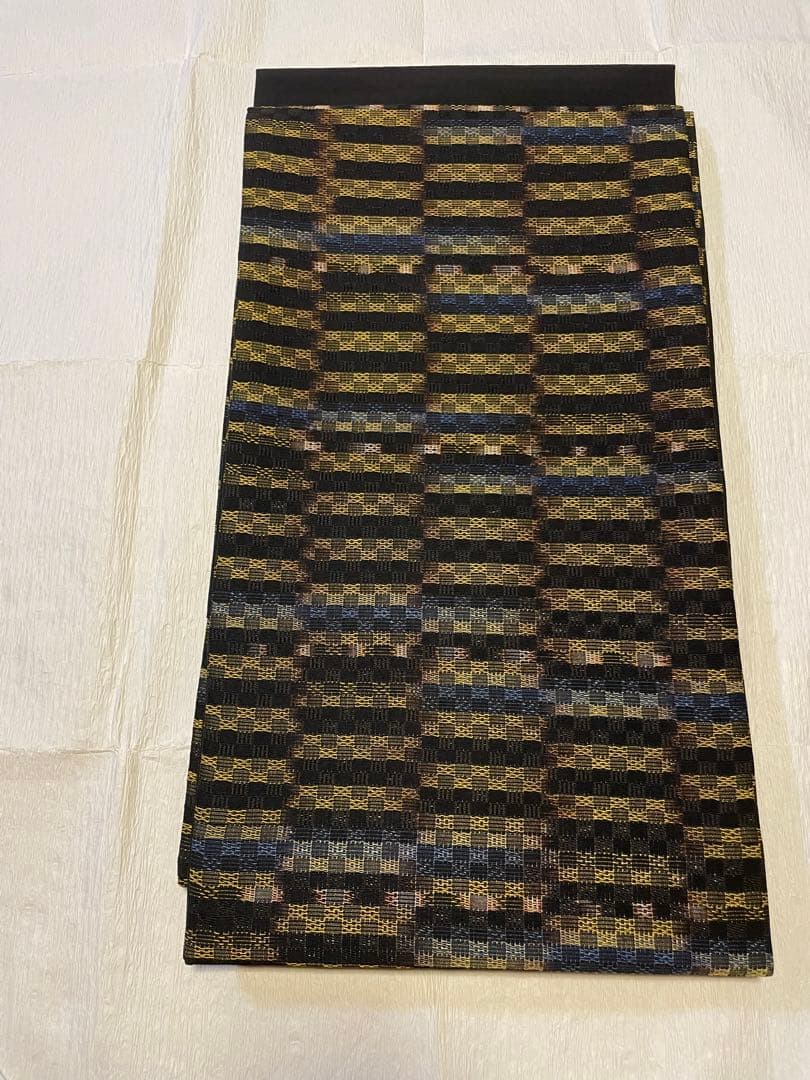 m*5様 新品　南風原花織　名古屋帯　仕立て済み未使用