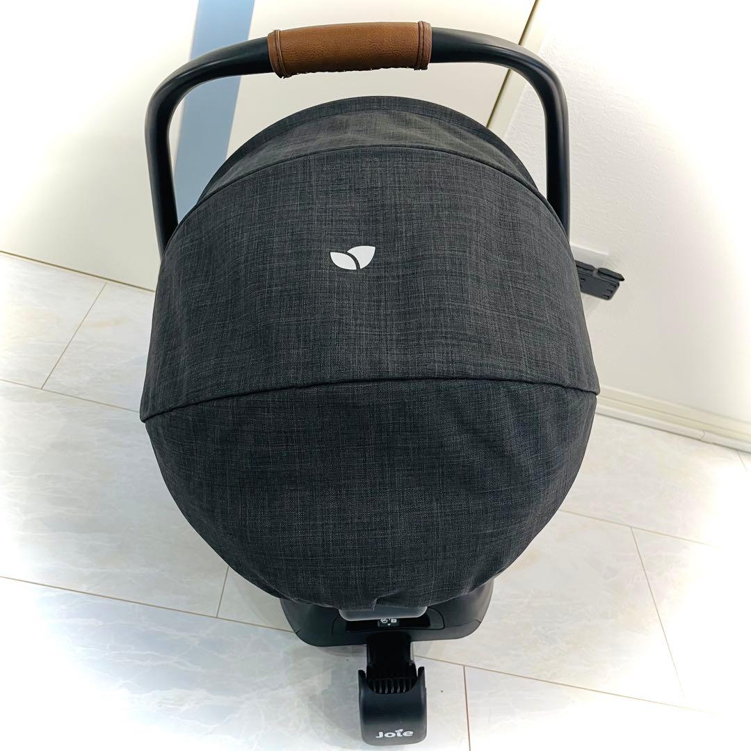 【美品】ベビーシート＆ベースセット★限定品★joieチャイルドシートアイスナグ2