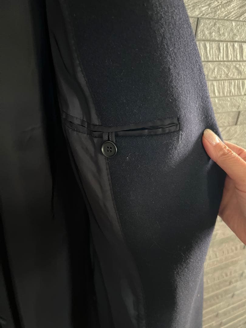 【専用】THEORY LUXE ウールチェスターコート ネイビー