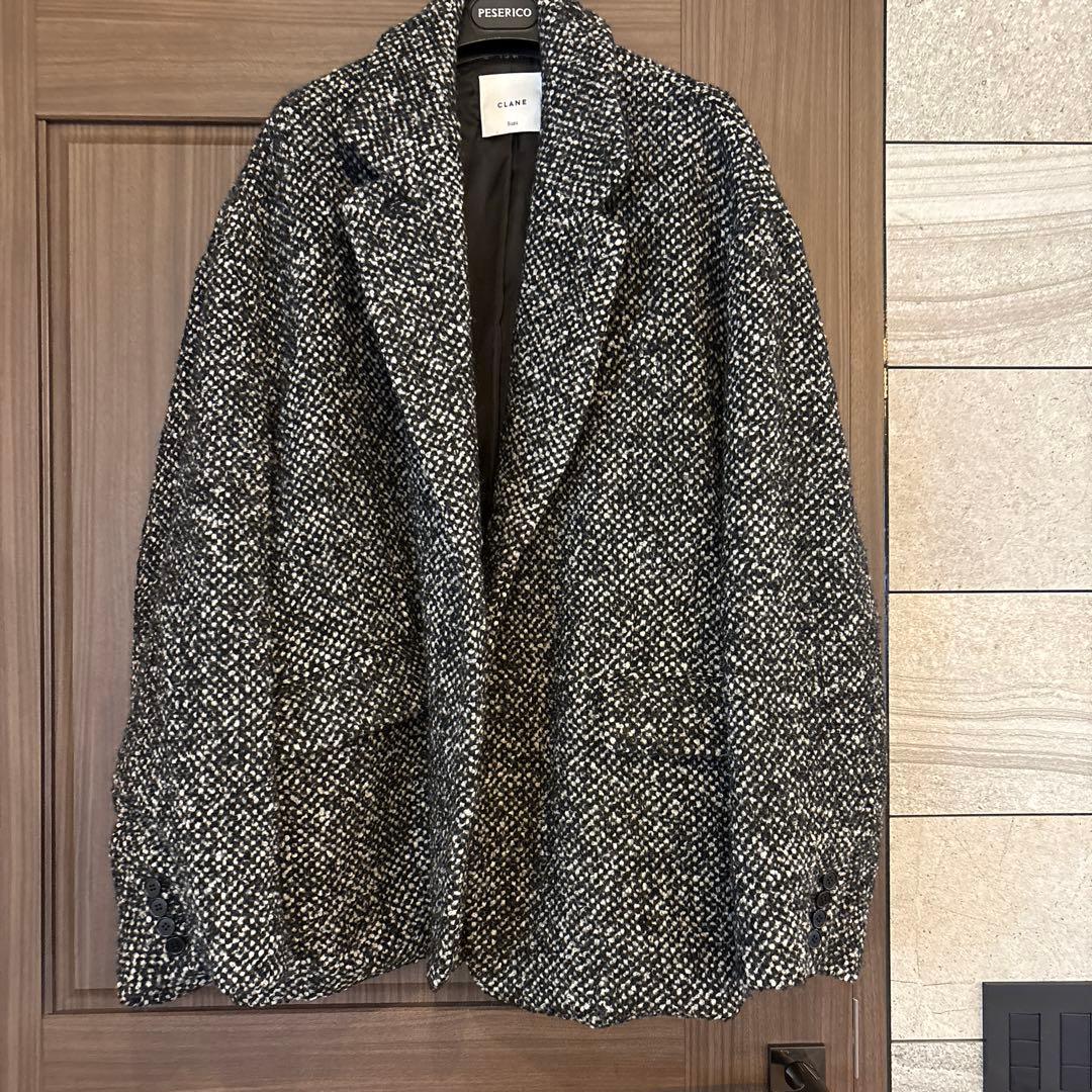 ko1000様 クラネ　広瀬すずコラボ　ツイードジャケット　ブラック