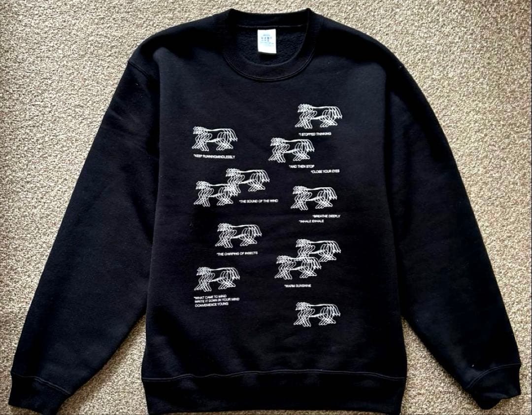 美品　CONVENIENCE YOUNG RUNNING DOGS スウェット