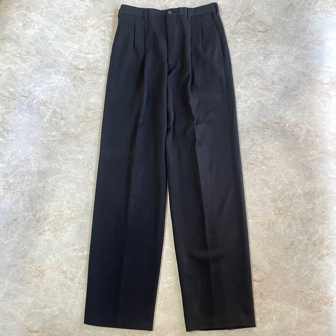 Y's for men ウール 総裏地 ジャケット パンツ スーツ 上下 紺