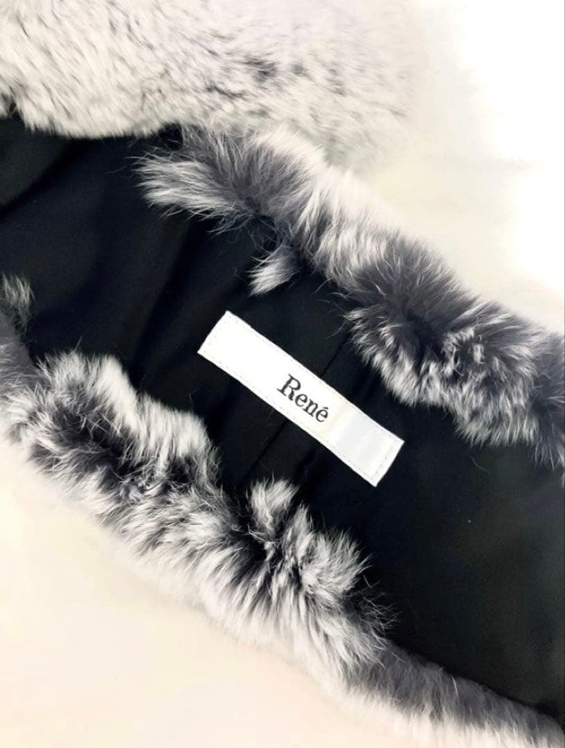 Rene ルネ ファー ティペット マフラー ショール新品