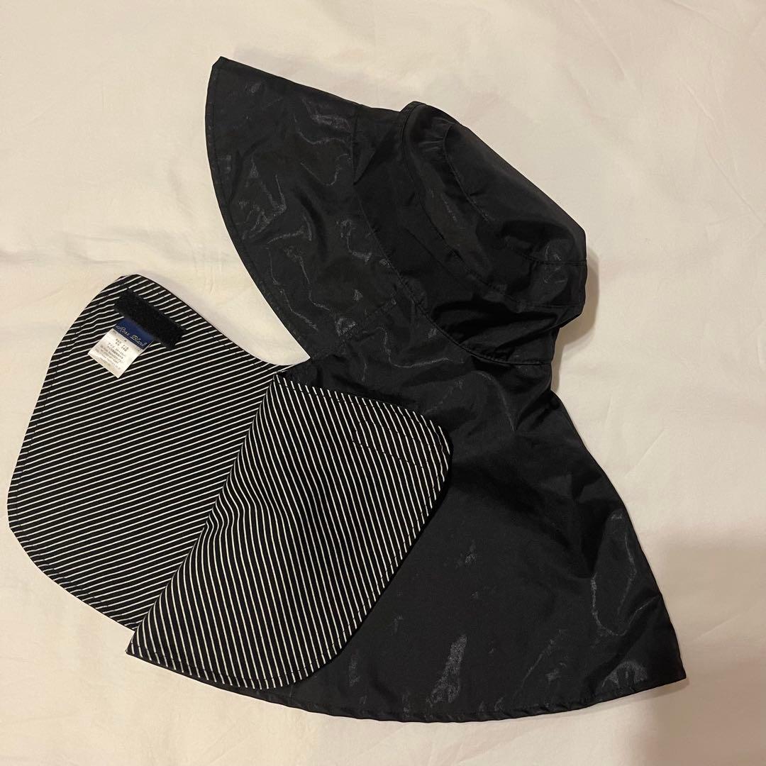 【未使用】芦屋ロサブラン　rose blanc フルハット　ブラック　総遮光